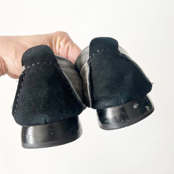 Vintage Robert Wayne Black Leather Suede Avant Garde Dress Shoes‎ Size 9 Men\'s main image 10